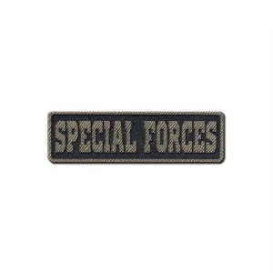 SPECIAL FORCES_타이포2_D/Olive_각인패치_/No.0935